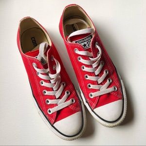 Red Converse Chuck All Star Sneakers